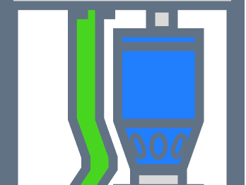 GS / Intake downhole symbol