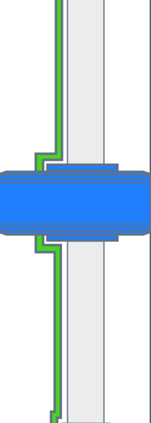 Packer downhole symbol