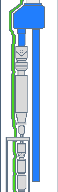 Y-Tool downhole symbol
