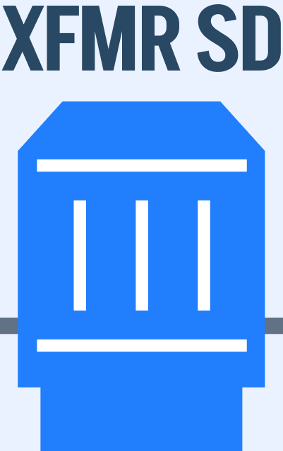 SD XFMR diagram symbol