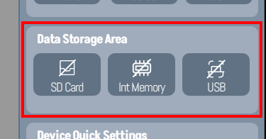 Data Storage block