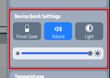 Audio / Display / Power block