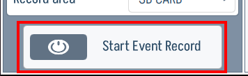 Start Event Record toggle