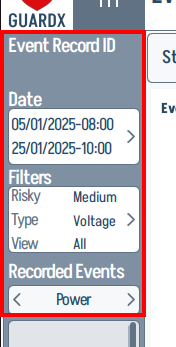 Events Downhole — left column