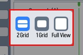 Layout selector — zoomed